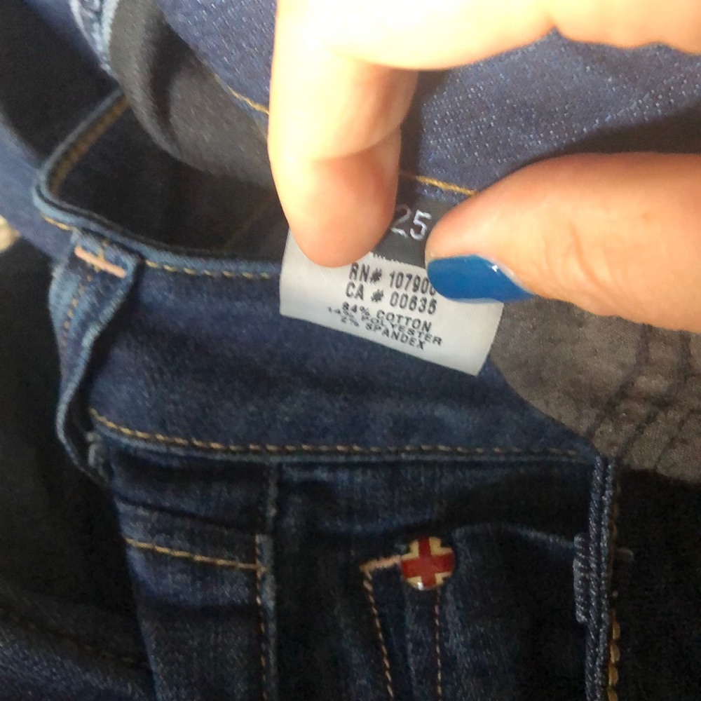 Hudson cropped jeans